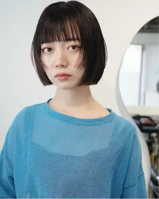 ミディアム groovy所属・学芸大学/bob/ Sakuraのヘアスタイル