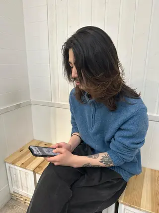 メンズ KEIGO/ ブリーチ、矯正特化のヘアスタイル