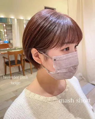 ショート カラー 清水　ちひろ ✄トップスタイリストのヘアスタイル