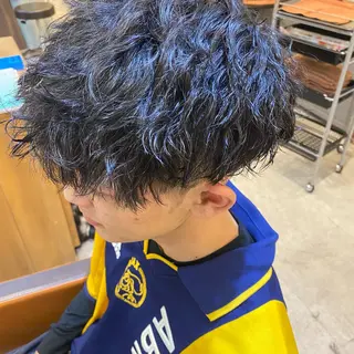 パーマ メンズ Zina 梅田店 レイヤー/Miyuのヘアスタイル