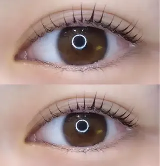 マツエク・マツパ eve🐰束間まつ毛 /透明感カラーのマツエク・マツパデザイン
