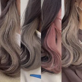 ロング カラー 🥞ベージュ系カラー 【すずきりほ】🥞のヘアスタイル