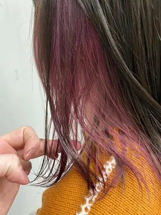 セミロング カラー mee.表参道所属・ボブ/ショート /パーマ/shinのヘアスタイル