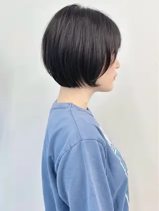 ショート 小顔ボブ/お悩み解決 /ボブパーマ/とういのヘアスタイル