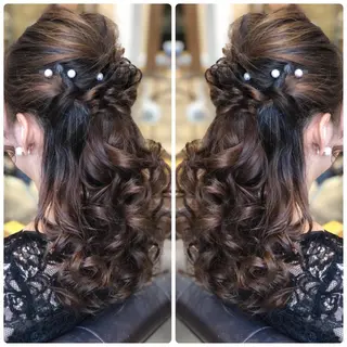 ロング ヘアアレンジ 小山内 龍一郎 店長のヘアスタイル