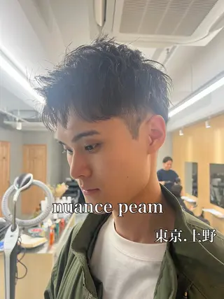 ショート パーマ 上野⭐️メンズ特化 森田道成のヘアスタイル