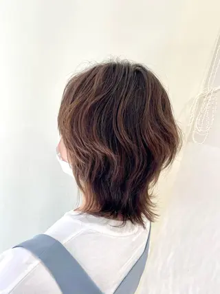 ミディアム カラー Kazu .Kのヘアスタイル