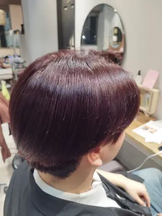 カラー 小川 拓真のヘアスタイル