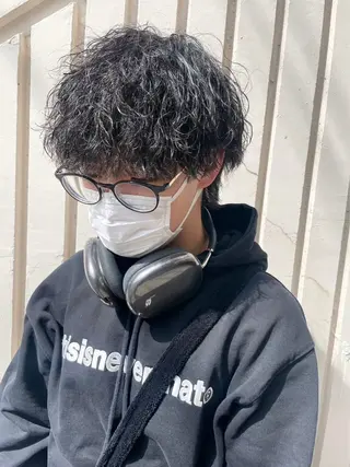 パーマ メンズ メンズサロンLOSS所属・新潟メンズ/縮毛矯正 パーマ/mizukiのヘアスタイル