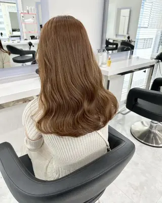 カラー 赤み消し🕊️韓国風 カラー🕊️銀座のヘアスタイル