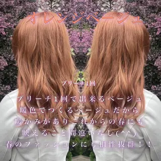 カラー ✨ブリーチなしカラー ×髪質改善✨松村 潤のヘアスタイル