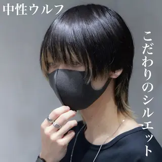 ショート 🐺立川のウルフ屋 さん🐺おかみ🐺のヘアスタイル