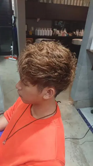 メンズ パーマ 浅野  勇貴のヘアスタイル