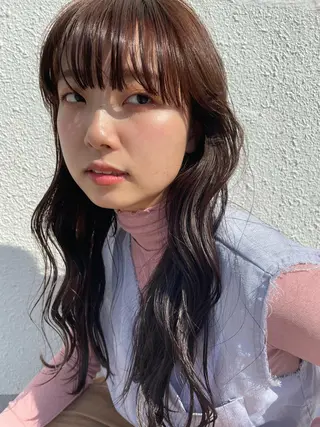 silo所属・silo MOKA 顔周りカット🦦のヘアスタイル