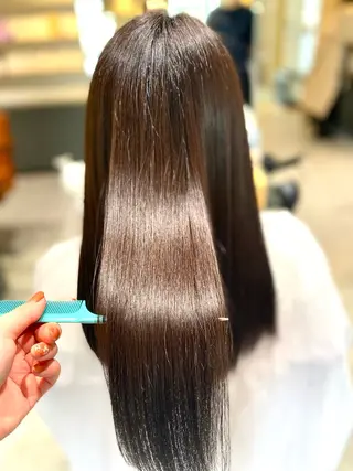 ロング 奥田 蓮のヘアスタイル