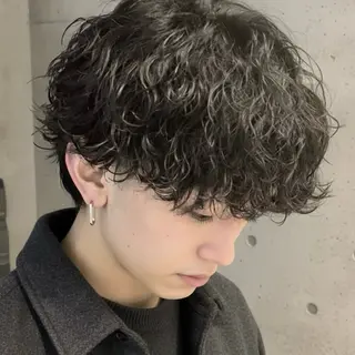 パーマ メンズ 垢抜けカラー/メンズ パーマ/ 大澤拓実のヘアスタイル