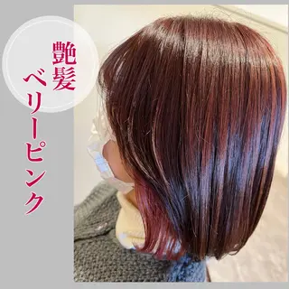 ミディアム 井上 美春のヘアスタイル