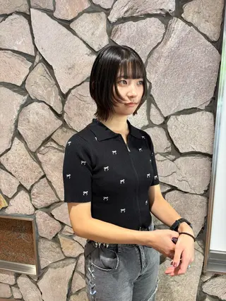ショート behive  駅前店所属・菊地 桃花のヘアスタイル