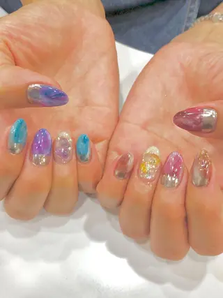 ネイル nuk.所属・坂本 萌のネイルデザイン