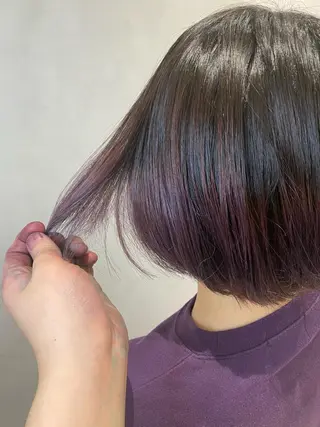 カラー 吹田 駿 髪質改善縮毛矯正のヘアスタイル