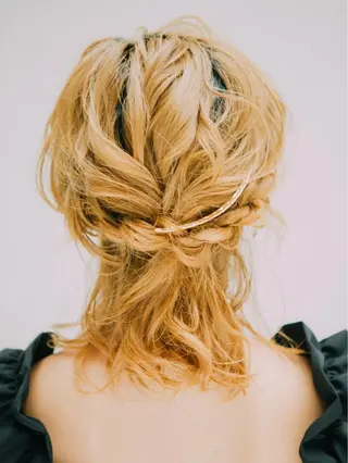 ヘアアレンジ 【デザイナー】田中 美生のヘアスタイル