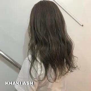 ロング カラー CLUTCH天王寺 西藤遥河のヘアスタイル