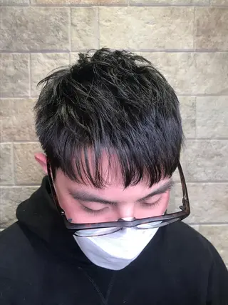 ショート メンズ SEA BELLE YASUのヘアスタイル