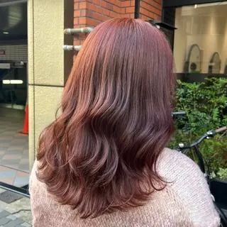 セミロング La fith hair wille 福山店【ラフィス ヘアー ヴィレ】所属・片平 帆香のヘアスタイル