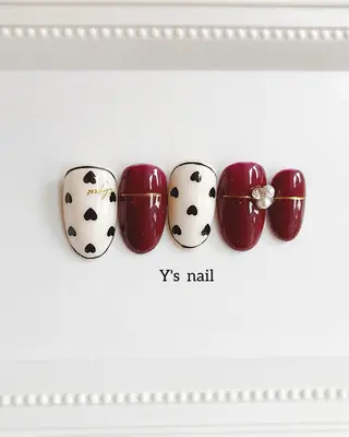 ネイル 手書きが得意🖌️ Y’s  nailのネイルデザイン