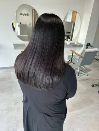 セミロング あ 長嶋零のヘアスタイル