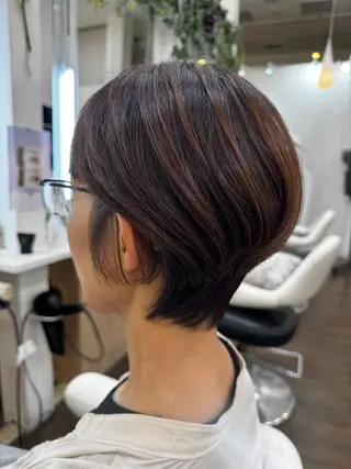 ショート ガーデン エリのヘアスタイル