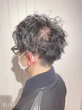 パーマ メンズ ❣️モードケイズ塚口 和田一将のヘアスタイル
