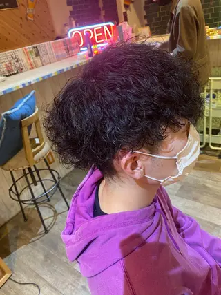 パーマ メンズ 🔹YUTA🔹 メンズパーマのヘアスタイル
