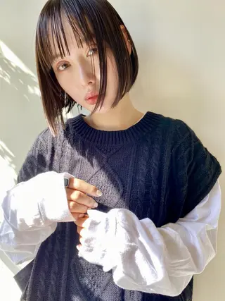 ショート Mira by greenのヘアスタイル