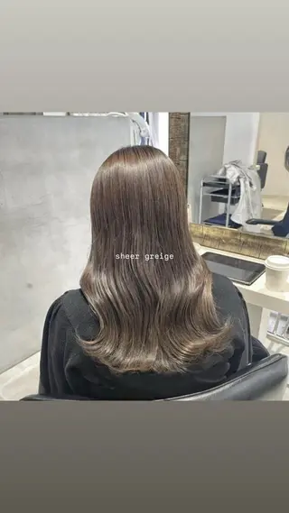 ロング be"leef.mel 【ビリーフメル】所属・beleef mel 大良萌維のヘアスタイル