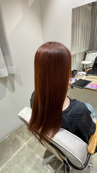 ロング カラー 宮川 彩乃のヘアスタイル
