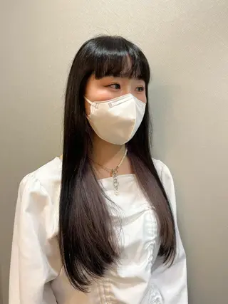 ロング カラー ゴニトウキョウ所属・Yena🎀韓国ヘア イェナのヘアスタイル