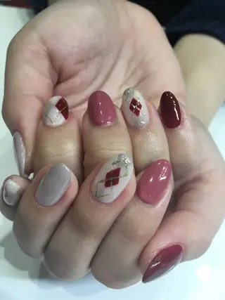 ネイル 佐藤 まりえのネイルデザイン