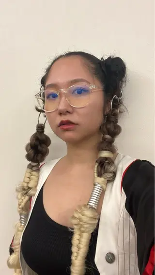 ミディアム ヘアアレンジ パーソナルカラー 診断🍀マリンのヘアスタイル