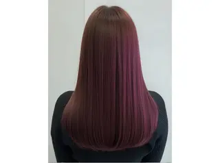 カラー MODE K's 松原 RIMIのヘアスタイル