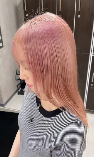 セミロング ヘアセット/ふわモテ yuki♡♡のヘアスタイル