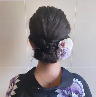 ロング ヘアアレンジ T Ayaのヘアスタイル