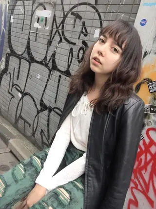 ショート ミディアム セミロング ロング カラー 👑圧倒的カラー👑 佐々木祐希のヘアスタイル