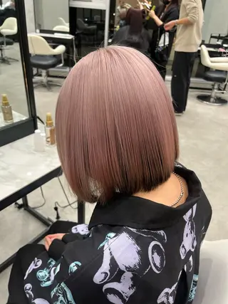 カラー 🩷hair salon dot. tokyo color 🩷所属・ハイトーンカラー ⌇Hao 🎀✮のヘアスタイル