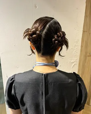 ヘアアレンジ サソウ ユリエ🥥のヘアスタイル