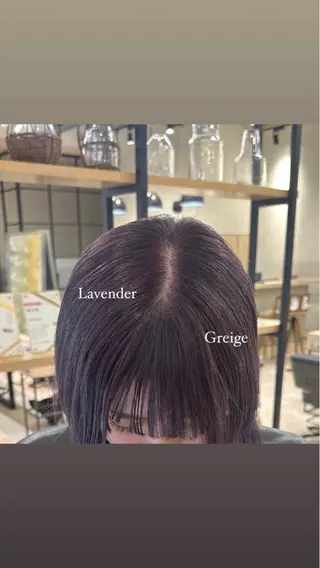 カラー nanami ￤髪質改善￤レイヤーのヘアスタイル