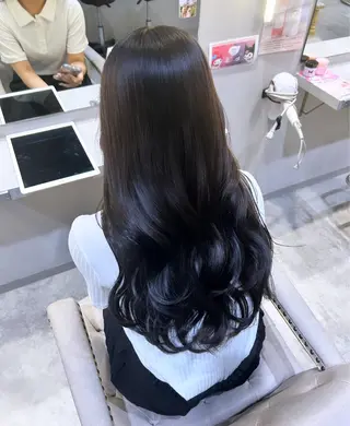 ロング カラー 🐰🎀ボブ専門 yuzuka🎀🐰のヘアスタイル