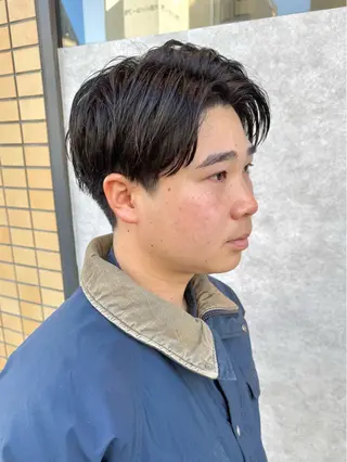 メンズ 米元 春奈のヘアスタイル