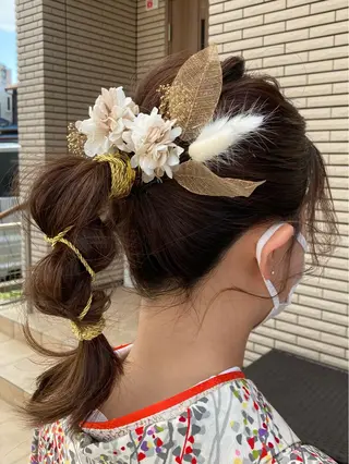 ヘアアレンジ private salon G所属・goto yoshikoのヘアスタイル