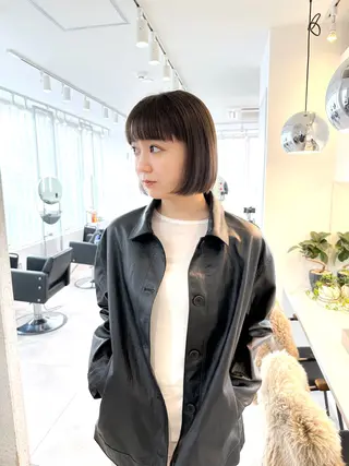 ショート カラー 大宮 / ボブ特化 永井竜也のヘアスタイル